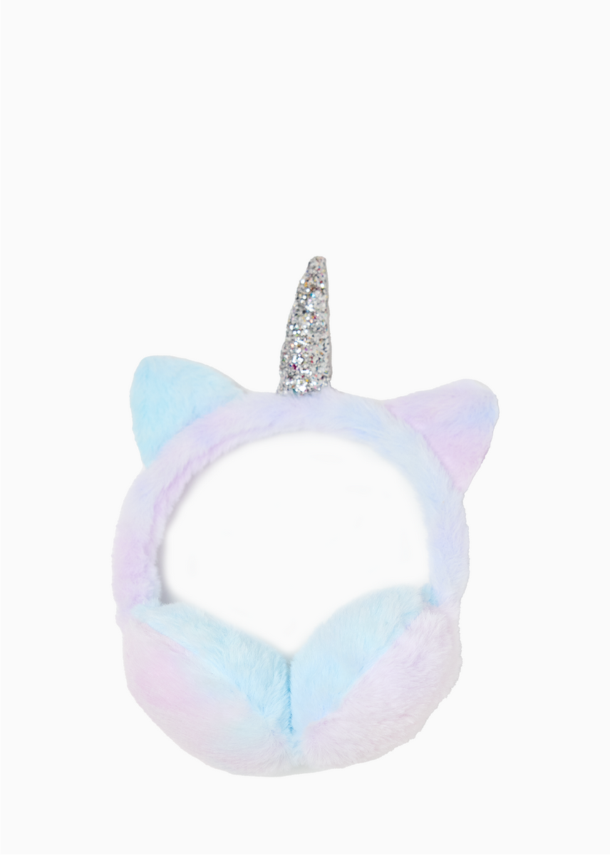 Cache-oreilles Et Gants Fille Licorne Pour L'hiver - Ensemble Réglable Et Chaud - Pour Enfants 4-10 Ans - Idéal Ski, Neige, Plein Air