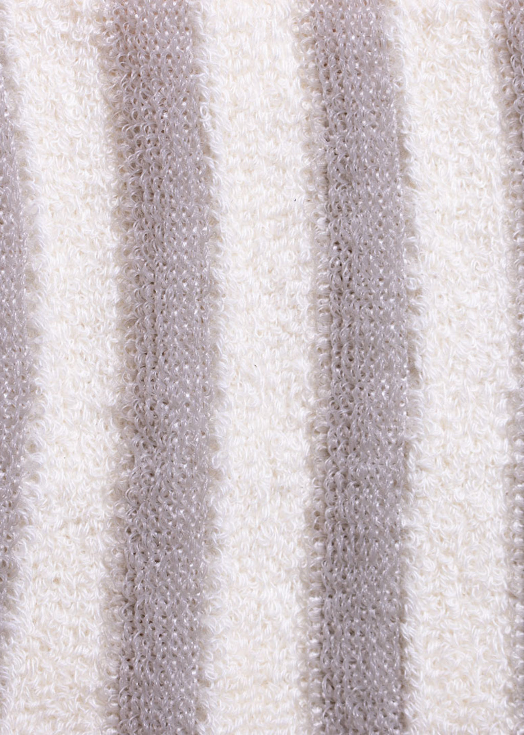 Washcloth with Exfoliating Strips.