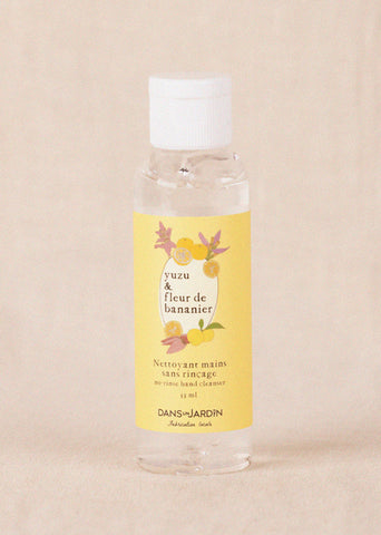 Nettoyant à mains sans rinçage - Yuzu et fleur de bananier
