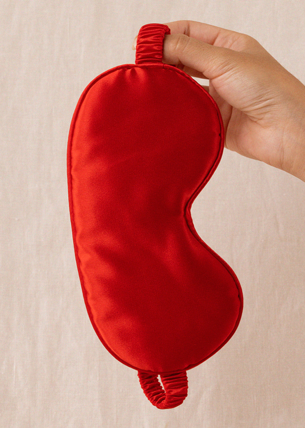 LOUP SATIN ROUGE