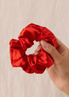 LOUP SATIN ROUGE