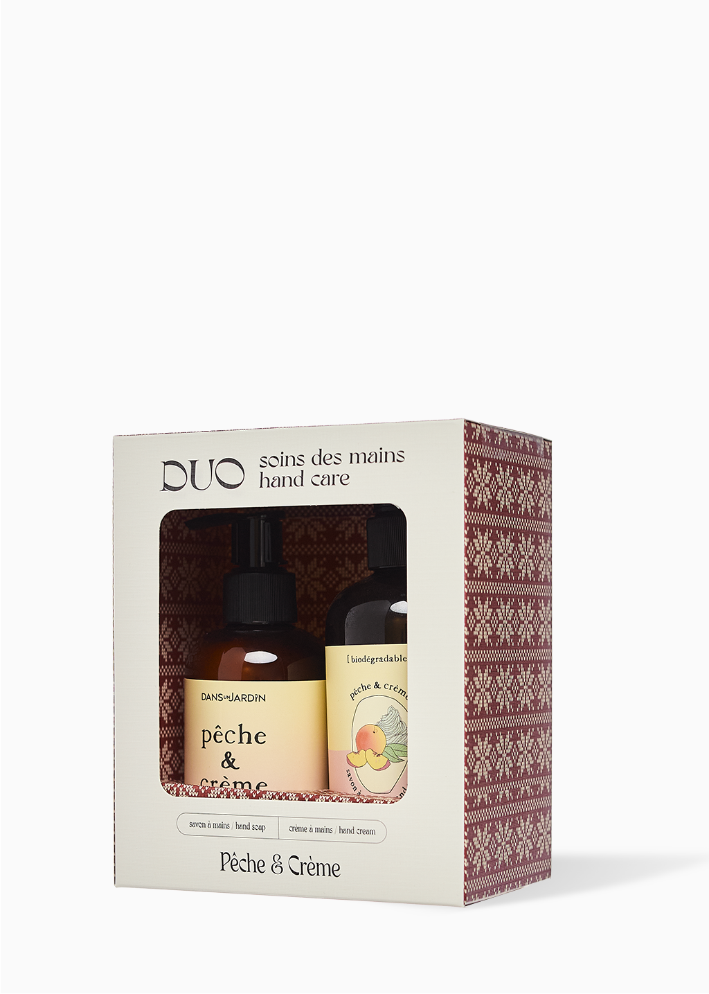 Boîte duo - Pêche et crème
