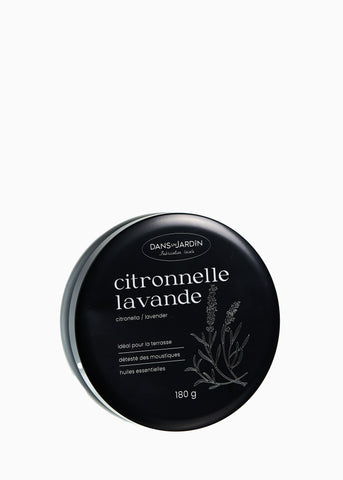 Bougie 3 mèches - CITRONELLE LAVANDE