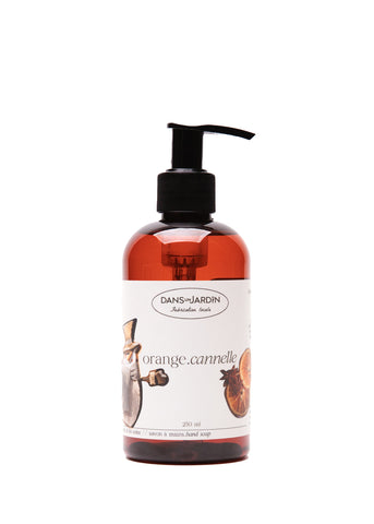 Savon à mains - ORANGE CANNELLE