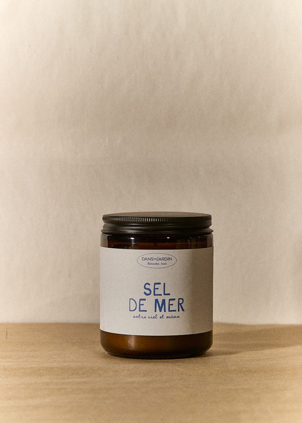 Bougie 1 mèche - SEL MARIN