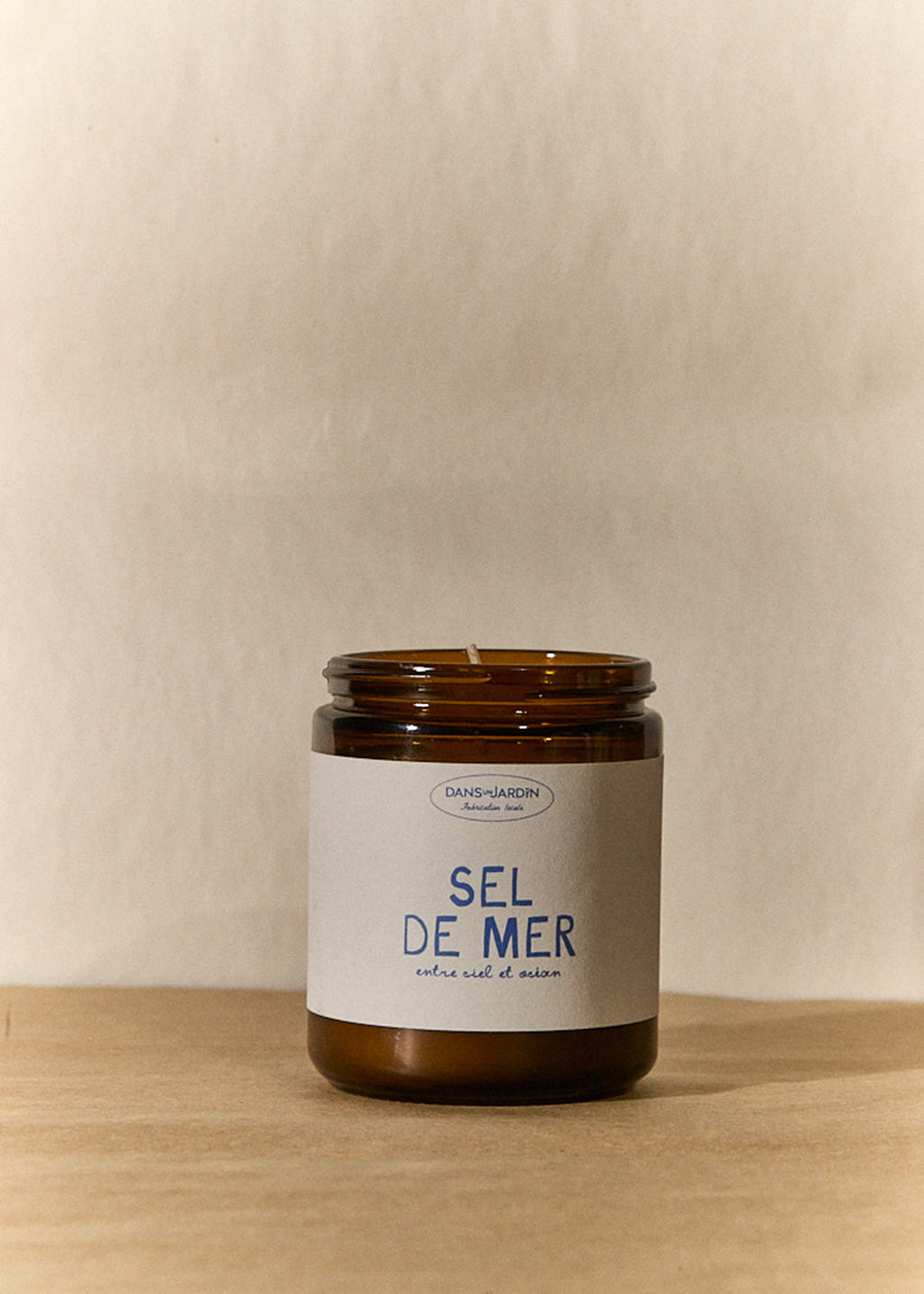 Bougie 1 mèche - SEL MARIN
