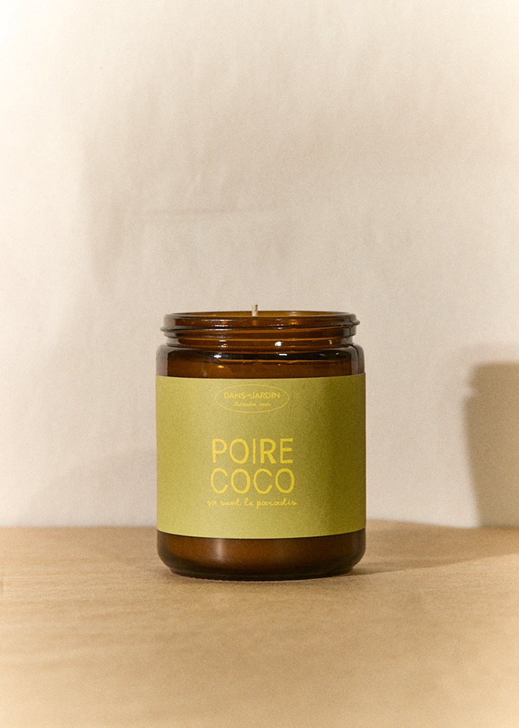 Bougie 1 mèche - POIRE COCO