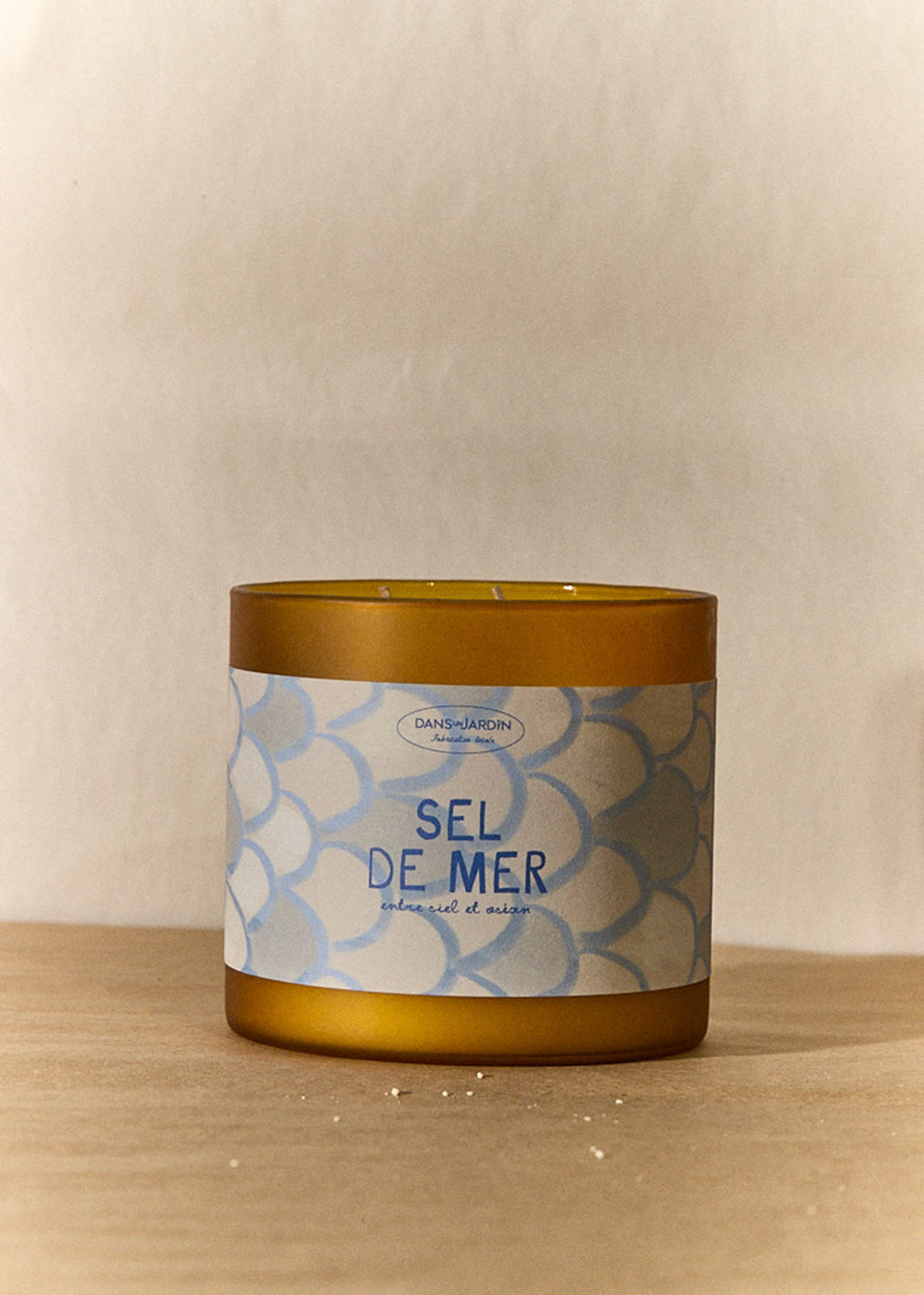 Bougie 3 mèches - SEL MARIN