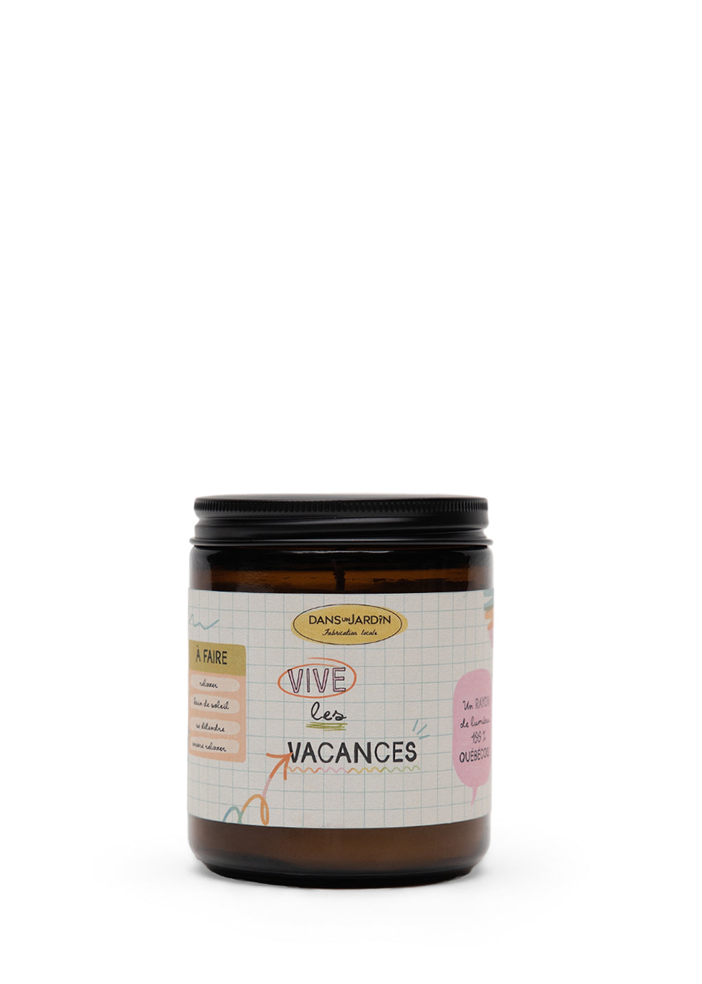 Ensemble cadeau - 4 bougies 1 mèche