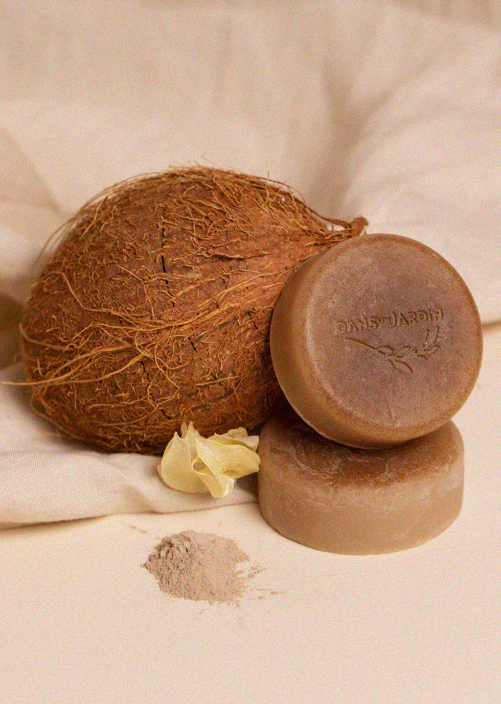 Savon artisanal - COCONUT ET RHASSOUL