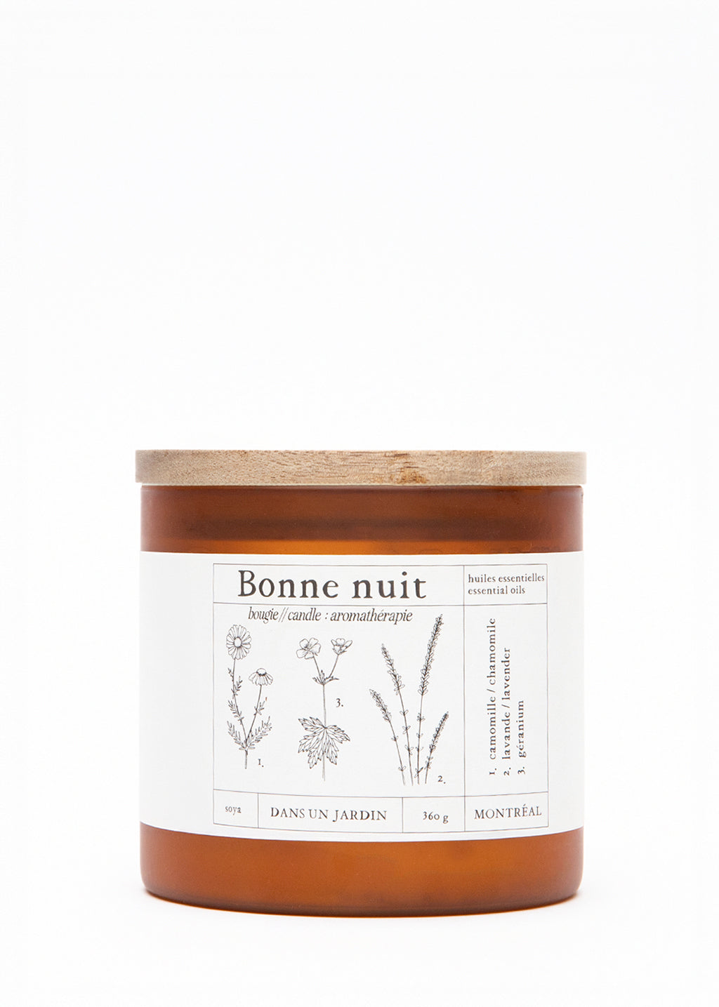 Ensemble cadeau - 2 bougies 3 mêches