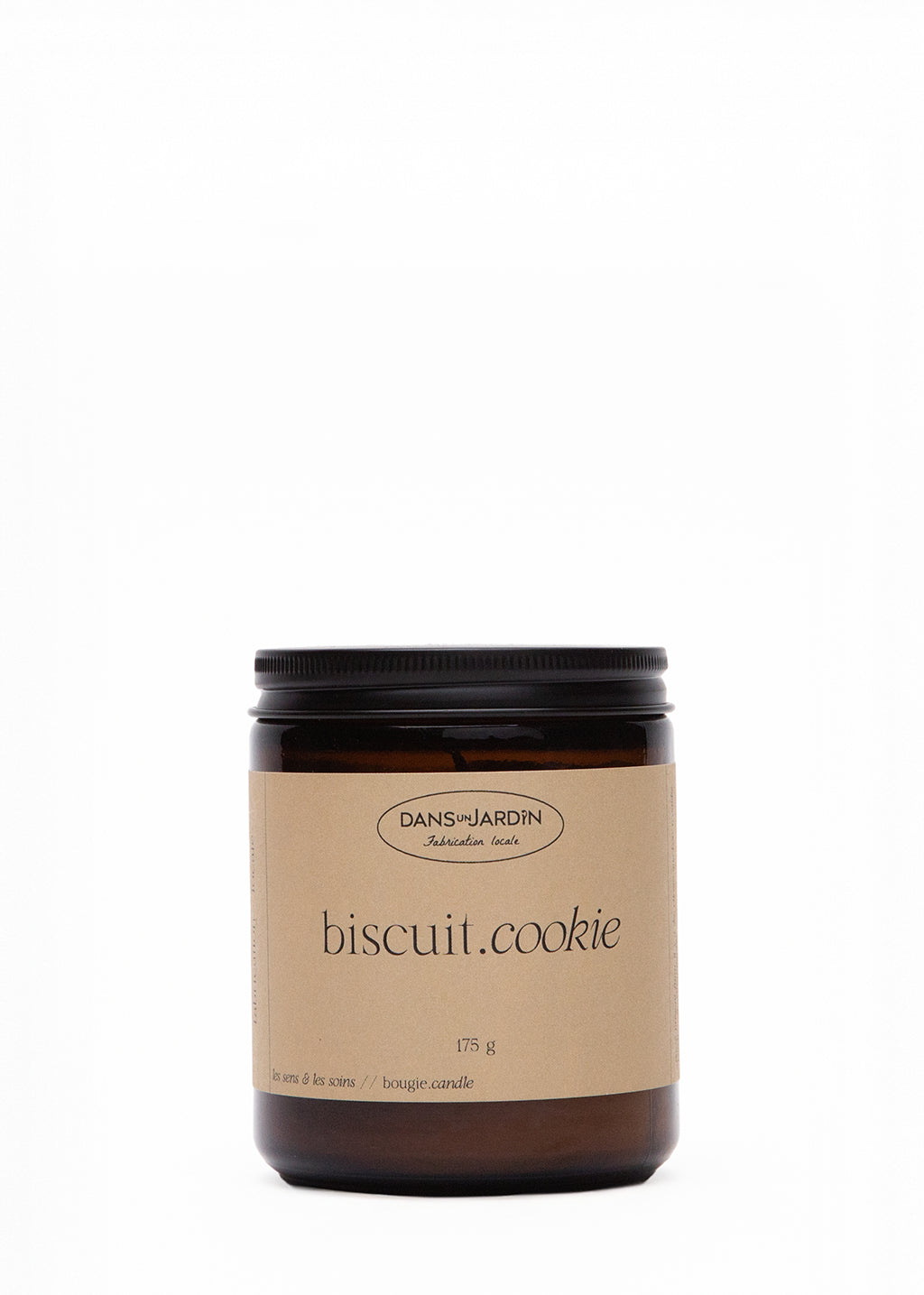 Bougie 1 mèche - BISCUIT