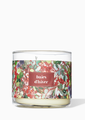 3-Wicks Candle - BAIES D'HIVER