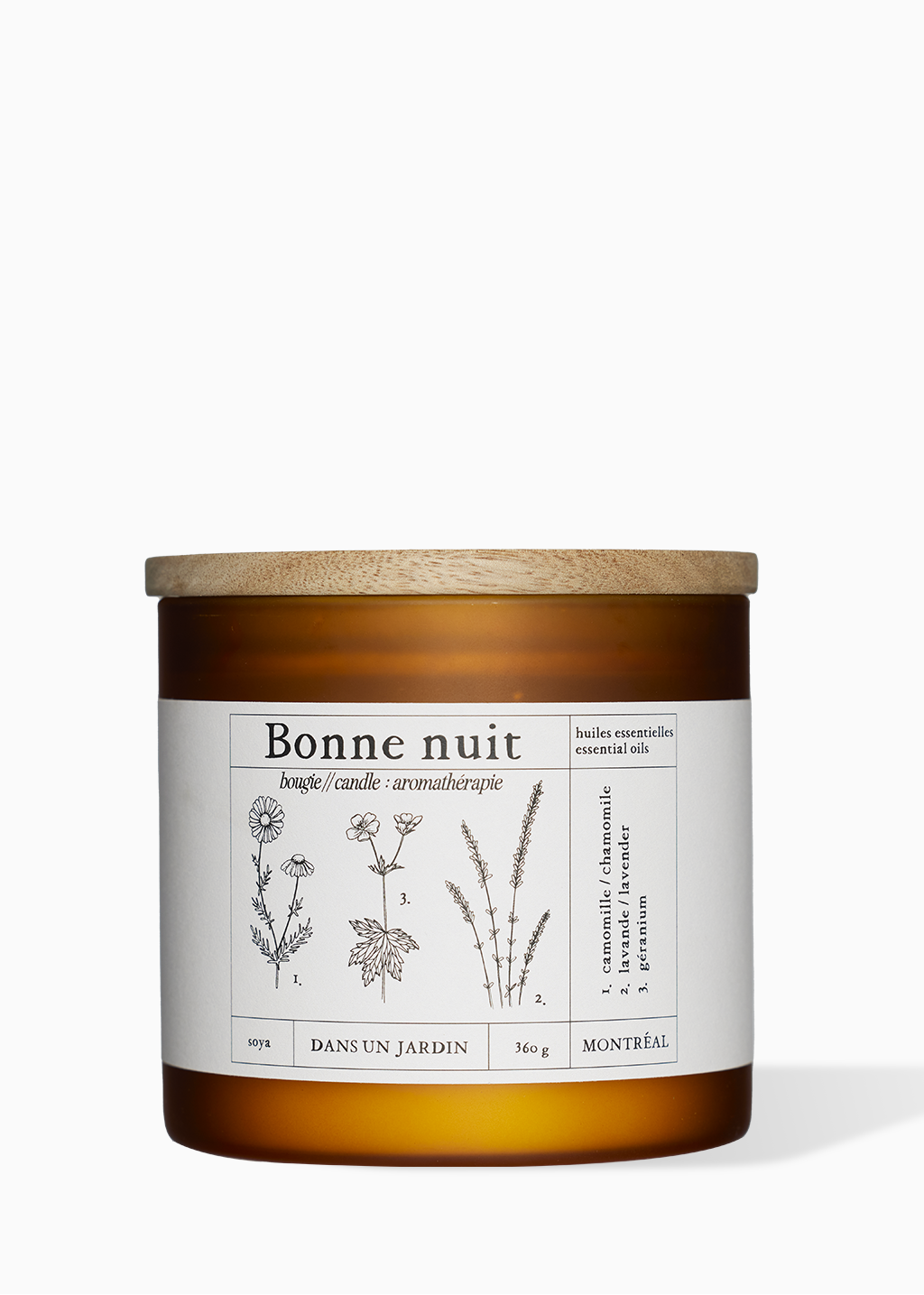 Ensemble cadeau - 2 bougies 3 mêches