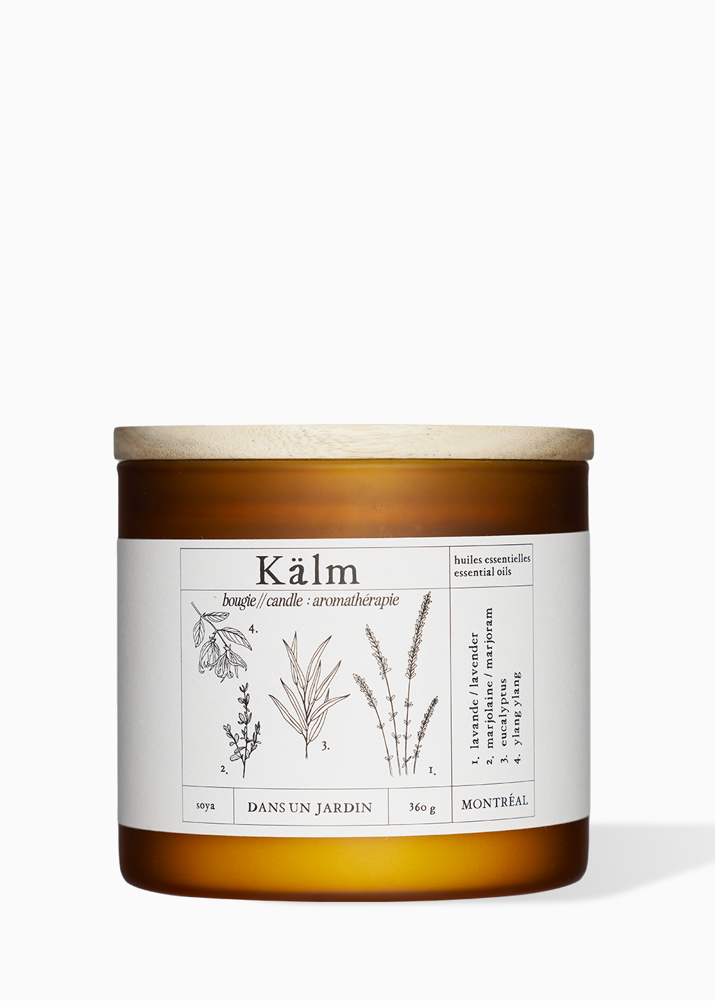 Ensemble cadeau - 2 bougies 3 mêches