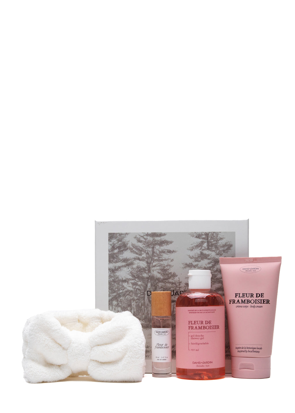 Ensemble cadeau - FLEUR DE FRAMBOISIER