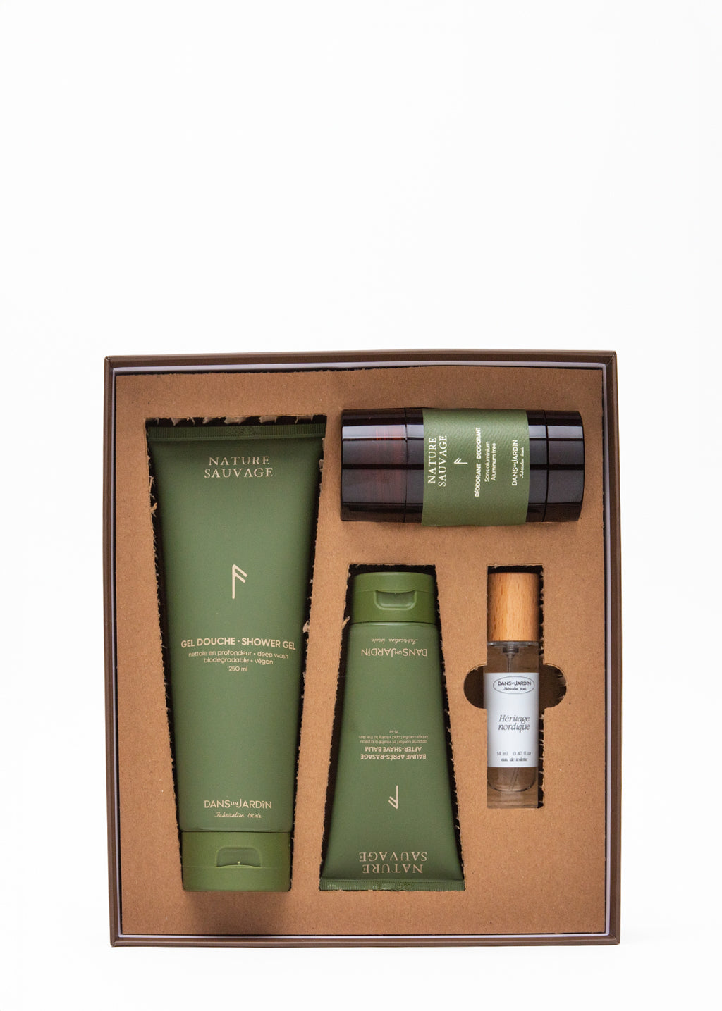 Ensemble cadeau homme  - NATURE SAUVAGE