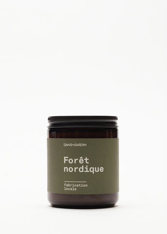 Bougie 1 mèche - FORÊT NORDIQUE