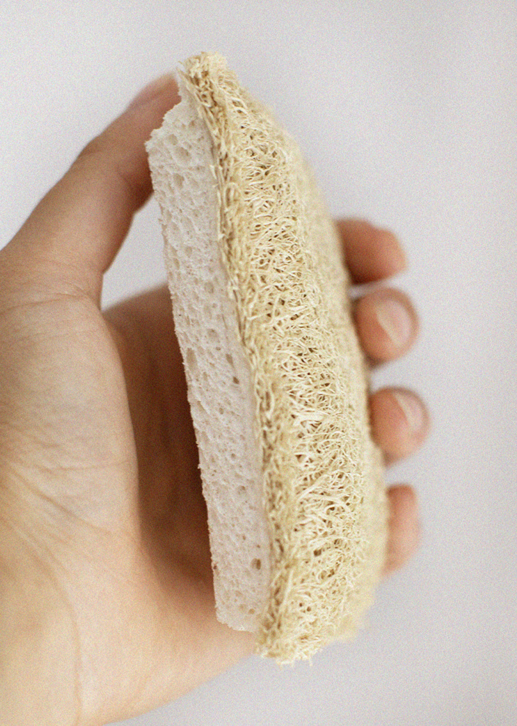 Loofah vegetable sponge