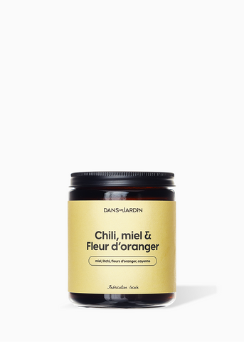 Single Wick Candle - CHILI, HONEY & ORANGE BLOSSOM