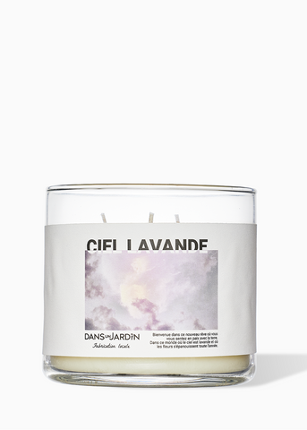 3-Wicks Candle - CIEL LAVANDE