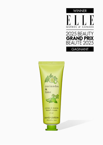 Crème à mains - Coriandre et lime