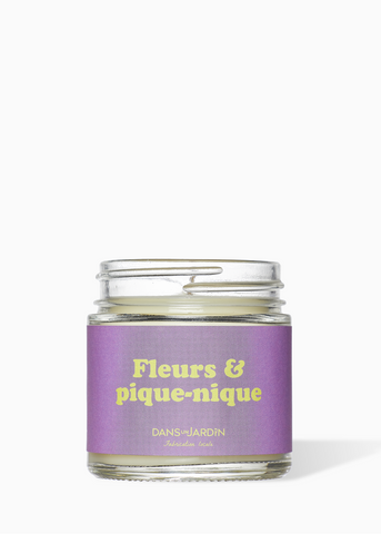 Single Wick Candle - FLEURS ET PIQUE-NIQUE