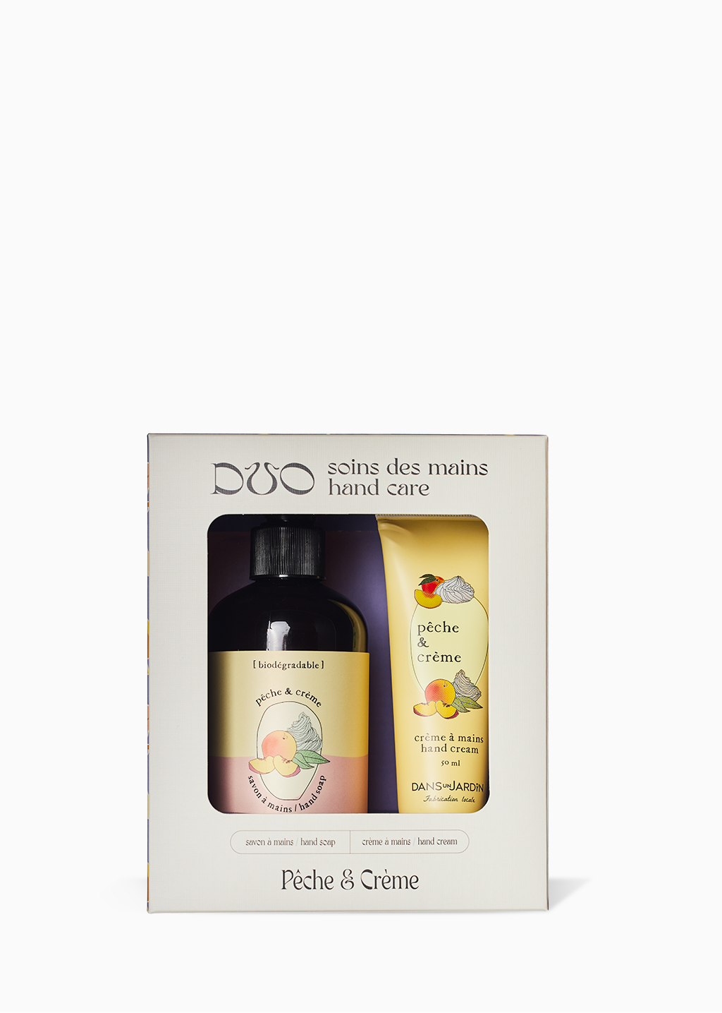 Duo soins des mains - PÊCHE & CRÈME