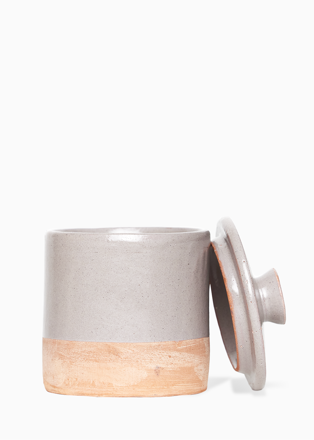 Bougie en poterie 1 mèche - JASMIN + FLEUR DE LUNE