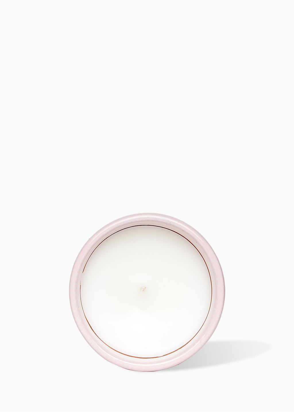 Bougie en poterie 1 mèche - FLEUR DE PRUNIER