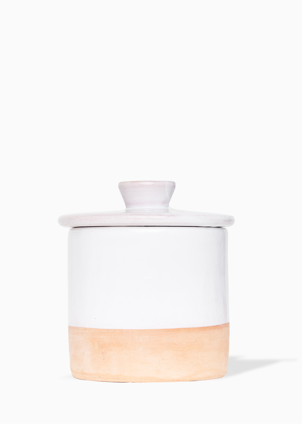 Bougie en poterie 1 mèche - NÉROLI + SABLE BLANC
