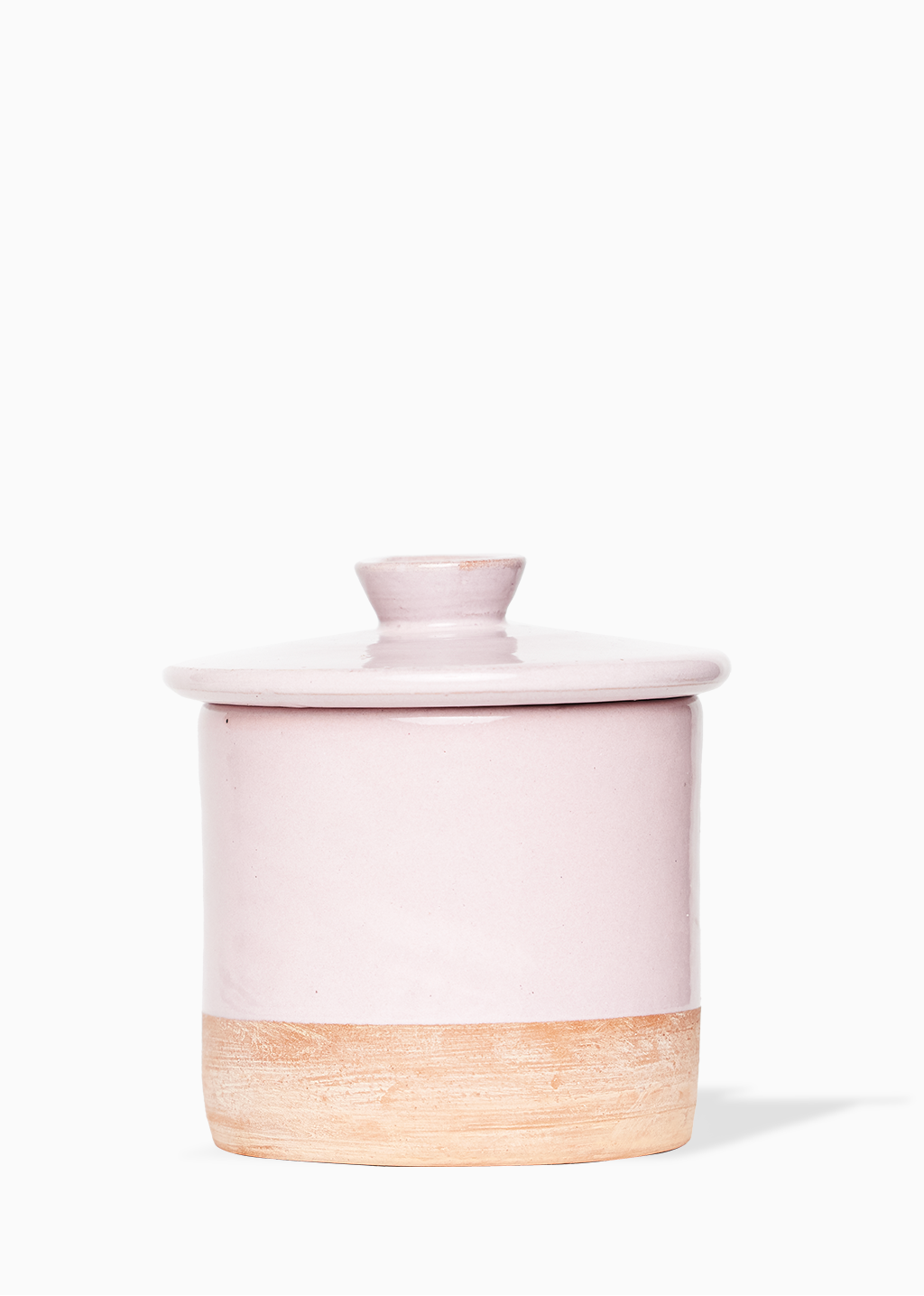 Bougie en poterie 1 mèche - FLEUR DE PRUNIER