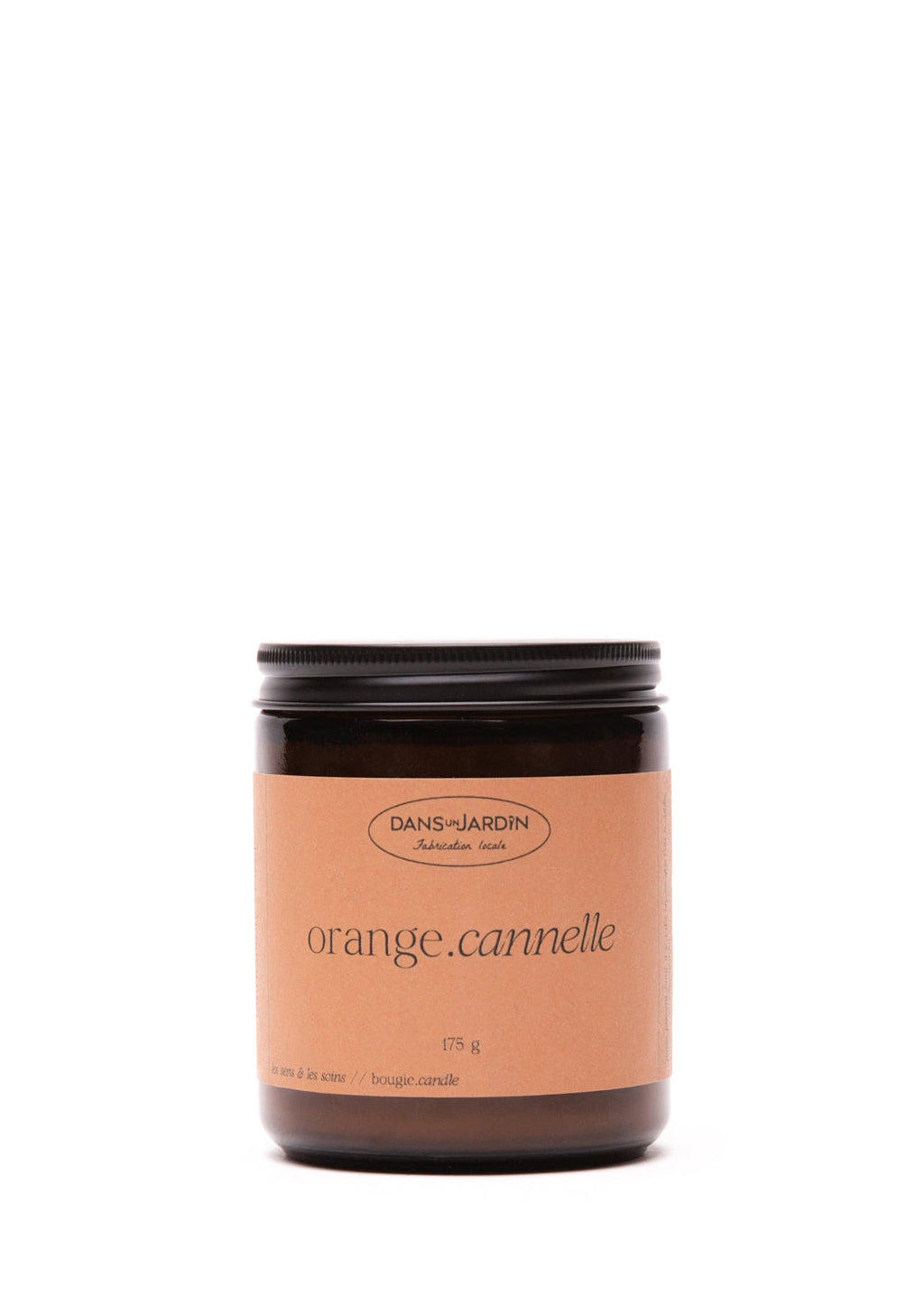 1-wick candle - ORANGE CINNAMON