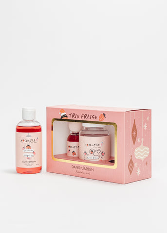 Trio cadeau - FRAISE