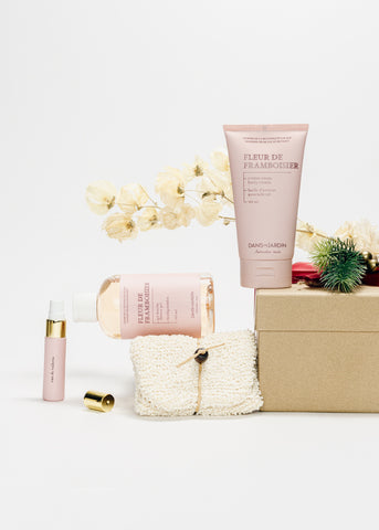 Ensemble cadeau femme - FLEUR DE FRAMBOISIER