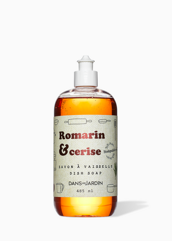 Savon à vaisselle - ROMARIN ET CERISE