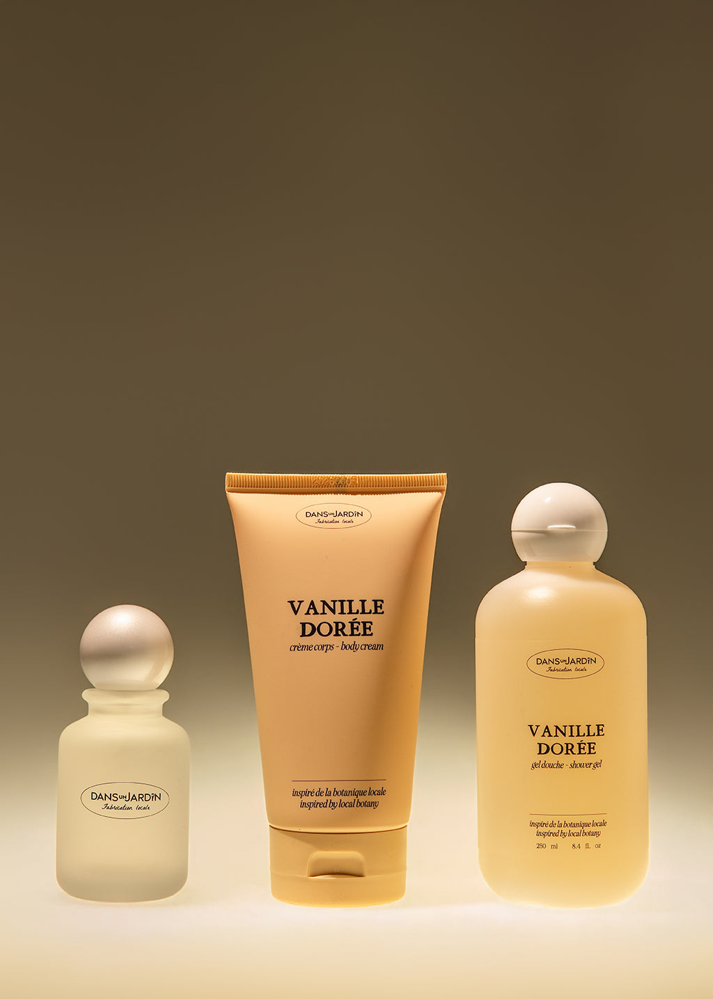 Ensemble cadeau - Vanille dorée