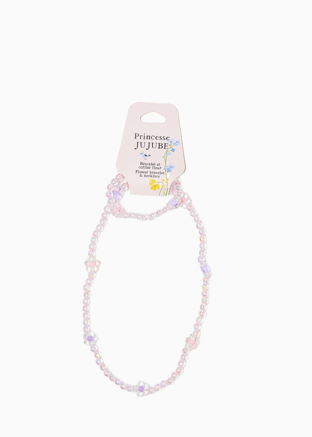 Flower bracelet and necklace JUJUBE - Main Image