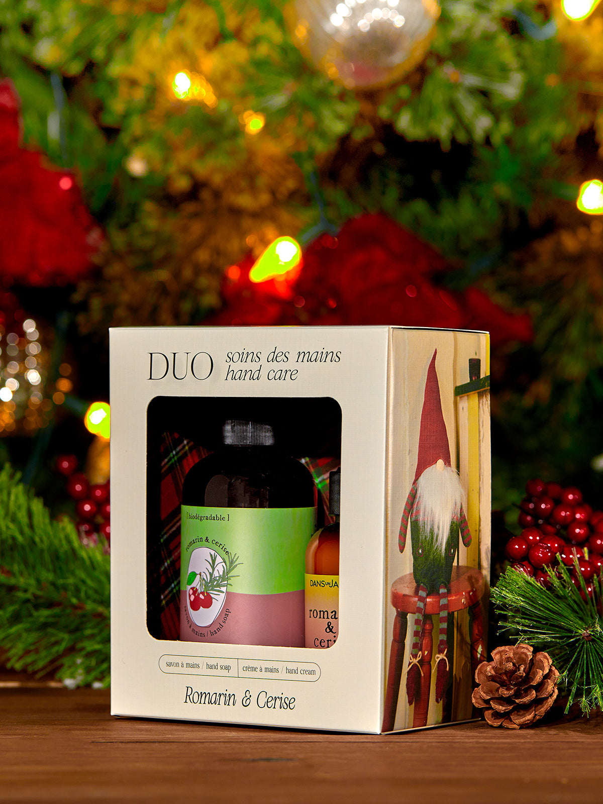 Boîte duo - ROMARIN ET CERISE