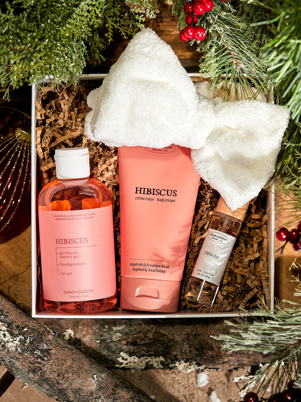 Ensemble cadeau - HIBISCUS