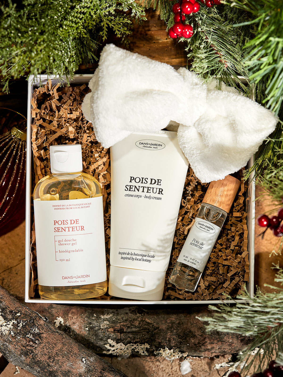Ensemble cadeau - POIS DE SENTEUR