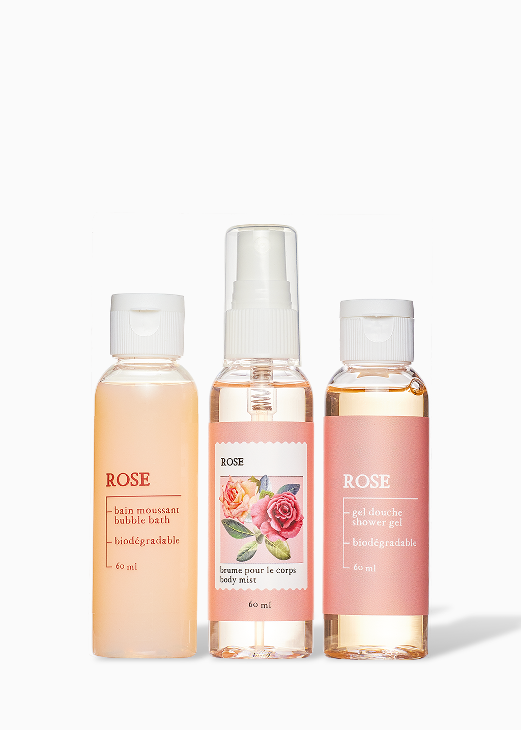 Trio - rose boisée