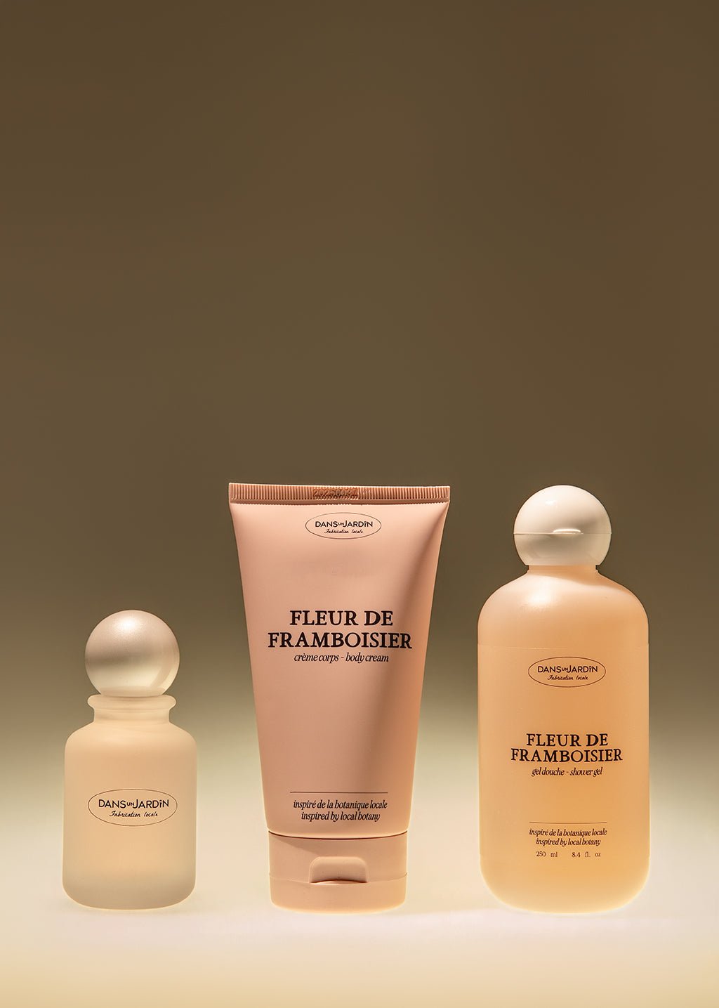 Ensemble cadeau - Fleur de framboisier